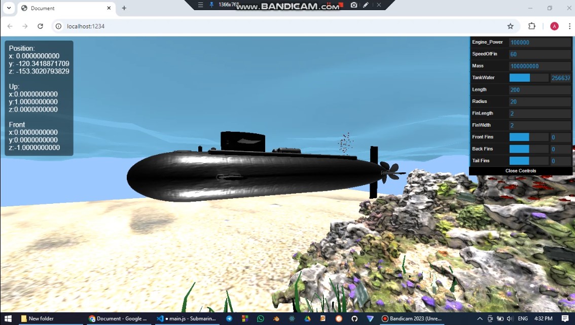 Submarine Simulation